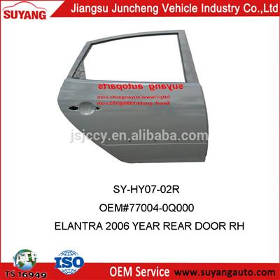 OEM SONATA ELANTRA 2006- Right Rear Door For Korea Hyundai steel Auto door