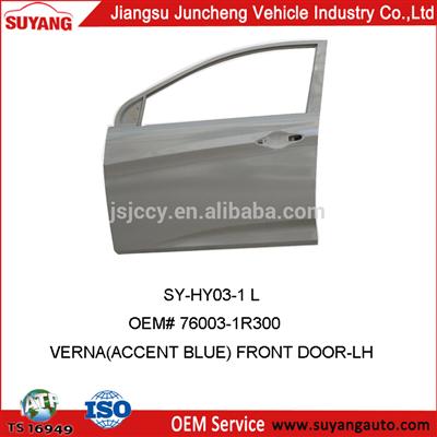 OEM VERNA(ACCENT BLUE) Front Door For Korean Hyundai Auto Spare Parts