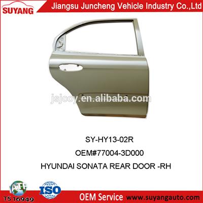 Suyang Aftermarket Hyundai Sonata Back Car Door Panel Assembly