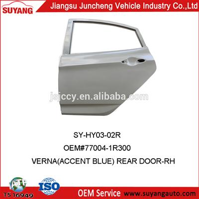 Replacement Hyundai Verna Steel Back Car Door Panel Assembly