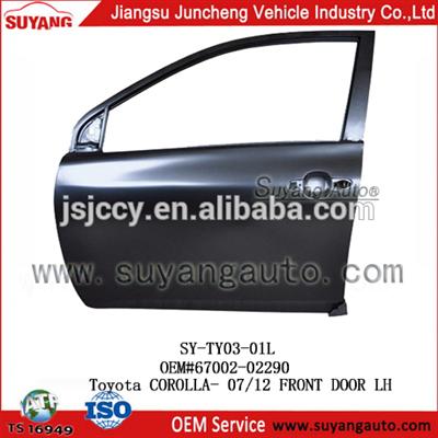 High Quality Steel Front Door LH For Auto Parts Toyota Corolla 07/12