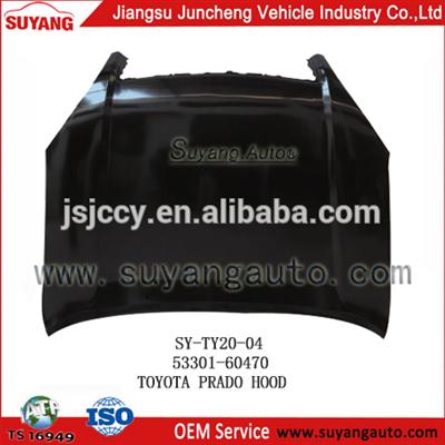 High Quality Steel Hood Used For Toyota Prado Parts