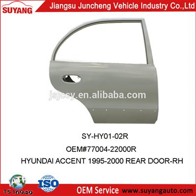 1995-2000 Rear Door For Hyundai Accent Car Door Panel