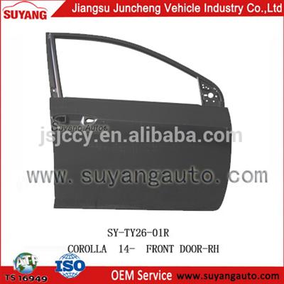 Auto Metal Front Door for Toyota Corolla 2014 Car Parts Accessories