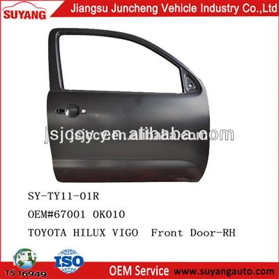 Auto Metal Front Door For Vigo Toyota Hilux Double Cabin Pickup