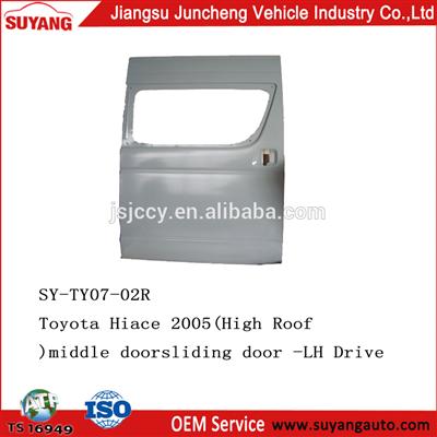 Steel OEM Middle Door For 2005 Toyota Hiace Auto Car Body Parts