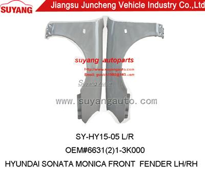 High Quality Steel Front Fender For Hyundai Monica Auto Spare parts