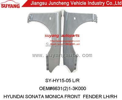 High Quality Steel Front Fender For Hyundai Monica Genuine Car Spear Parts