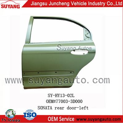 High Quality Steel Rear Door Left For Hyundai Sonata Spare Parts Body Kit