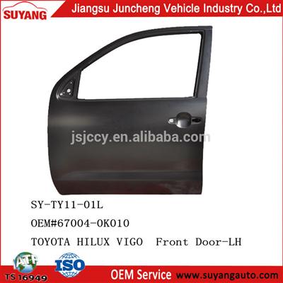 SUYANG AUTO METAL PARTS DOOR PANEL TOYOTA HILUX VIGO FRONT DOOR DOUBLE CABIN