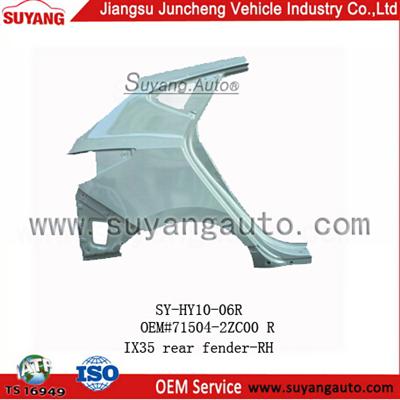 High Quality Steel Rear Fender RH For Accessories Auto Part Hyundai ix35