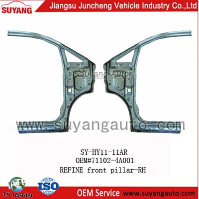 High Quality Steel Front Pillar RH For Accessories Hyundai Starex Used Car