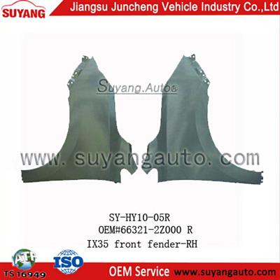 High Quality Steel Front Fender-RH For Accessories Auto Part Hyundai ix35