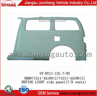 High Quality Steel Side Panel For Korea Used Hyundai Starex Cars