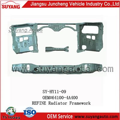 High Quality Steel Radiator Framework For Hyundai Starex Used Car Accessories