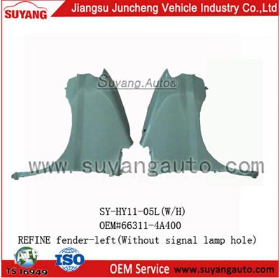 High Quality Steel Front Fender For Auto Part Hyundai Starex/Refine spare parts