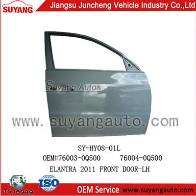 High Quality Steel Front Door For Car Part Hyundai Elantra 2011 Body Kit