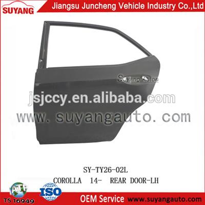 2014 Suyang Back Door Auto Parts Toyota Corolla Body Parts