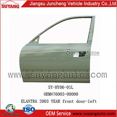 High Quality Steel Front Door For Car Parts Hyundai Elantra