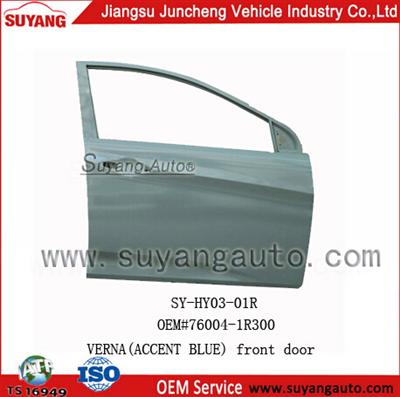 High Quality Steel Front Door For Hyundai Verna Car Parts Accessories