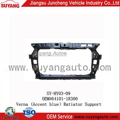 High Quality Steel Radiator Support For Auto Parts Hyundai Accent Verna 2005