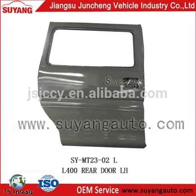 MB L400 rear door panel black color auto parts logos