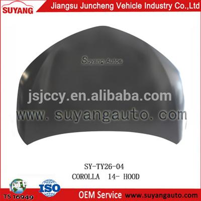 Auto Accessories Car Bonnet for Toyota Corolla 2014