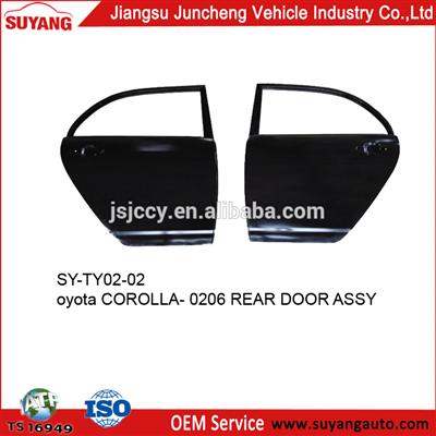 Aftermarket car door for toyota corolla 2002-2006