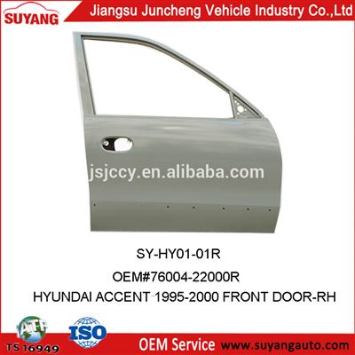 Korean car body parts hyundai accent front door