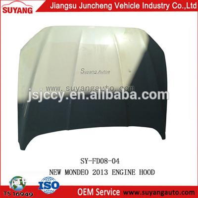 High Quality Steel Hood For Ford New Mondeo 2013 Auto Spare Parts