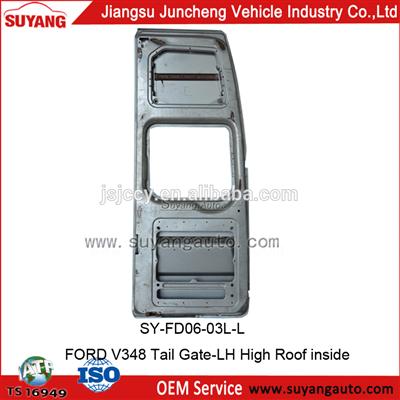 High Quality Steel Tail Gate LH High Roof Inside For Ford Transit V348 Diesel Parts