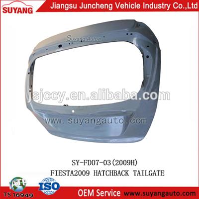 High Quality Steel Tail Gate For OEM Ford 2009 Hatchback Spare Parts