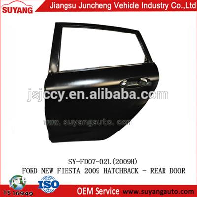 High Quality Steel Rear Door LH For Ford 2009 Hatchback Auto Spare Parts