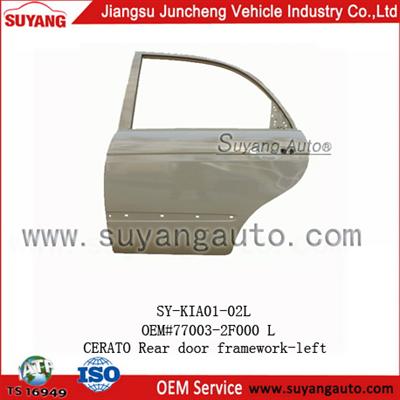 Auto Car Rear Door for Cerato Car Sheet Metal Body Parts