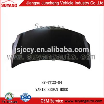 High Quality Steel Hood For Auto Parts Toyota Yaris Sedan