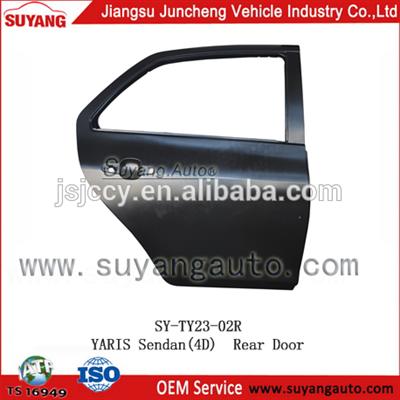 High Quality Steel Rear Door RH For Toyota Yaris Sedan Parts