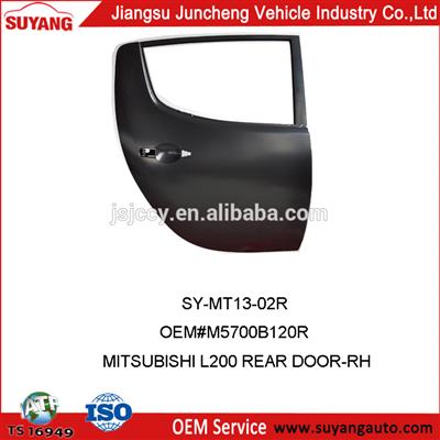 Iron Back Door Spare Parts For Mitsubishi Triton