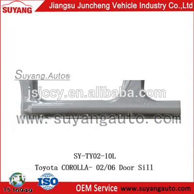 High Quality Steel Door Sill For Car Auto Part Toyota Corolla 02/06