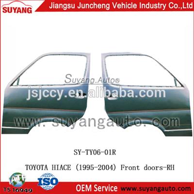 High Quality Steel Front Door RH Used For Toyota Hiace Bus Door Parts