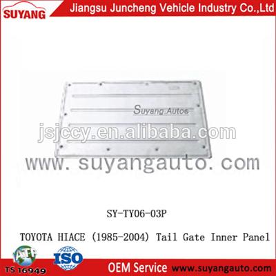 High Quality Steel Tail Gate Inner Panel Used For Toyota Hiace