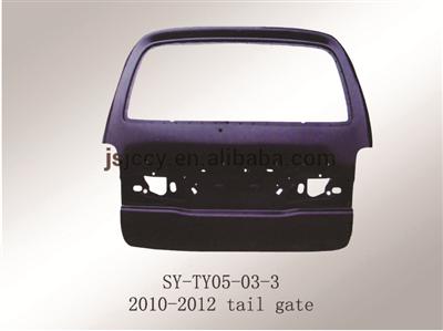 High Quality Steel Tail Gate For Toyota Hiace 10/12 Back Door Parts