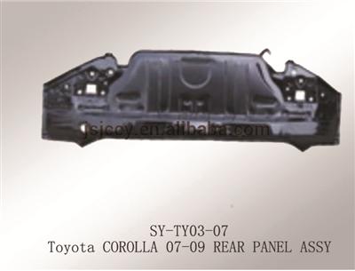 High Quality Steel Rear Panel Assy Body Kit For Toyota Corolla 07/09