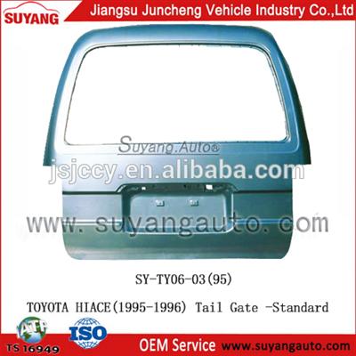 High Quality Steel Tail Gate For Toyota Hiace 1995-1996 Back Door Parts