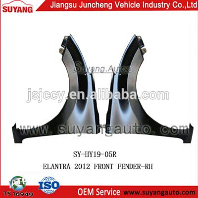 High Quality Steel Fender RH For Korea Used Auto Parts Hyundai Elantra 2012 Cars