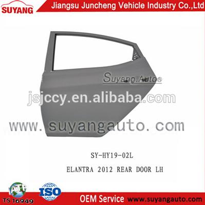 High Quality Steel Rear Door LH For Car Spare Parts Hyundai Elantra 2012