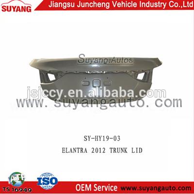 High Quality Steel Trunk Lid For Auto Parts Hyundai Elantra 2012