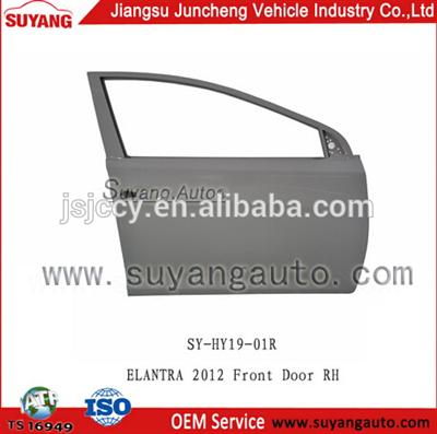 High Quality Steel Front Door RH For Hyundai Elantra 2012 Genuine Auto Spare Parts