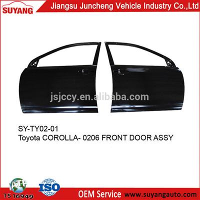 TOYOTA COROLLA 02-06 FRONT DOOR FOR AUTO METAL BODY PARTS REPLACEMENT