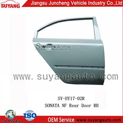 High Quality Steel Rear Door RH For Hyundai Sonata NF Genuine Auto Spare Parts