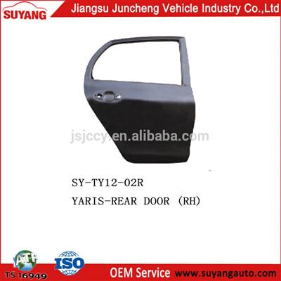 SUYANG GOOD PRICE CAR ACCESSORIES CAR DOOR TOYOTA YARIS MIDDLE DOOR